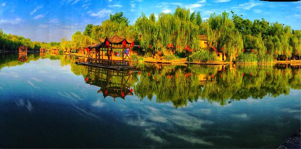 ◆周至水街沙沙河景区(AAAA级旅游景区)