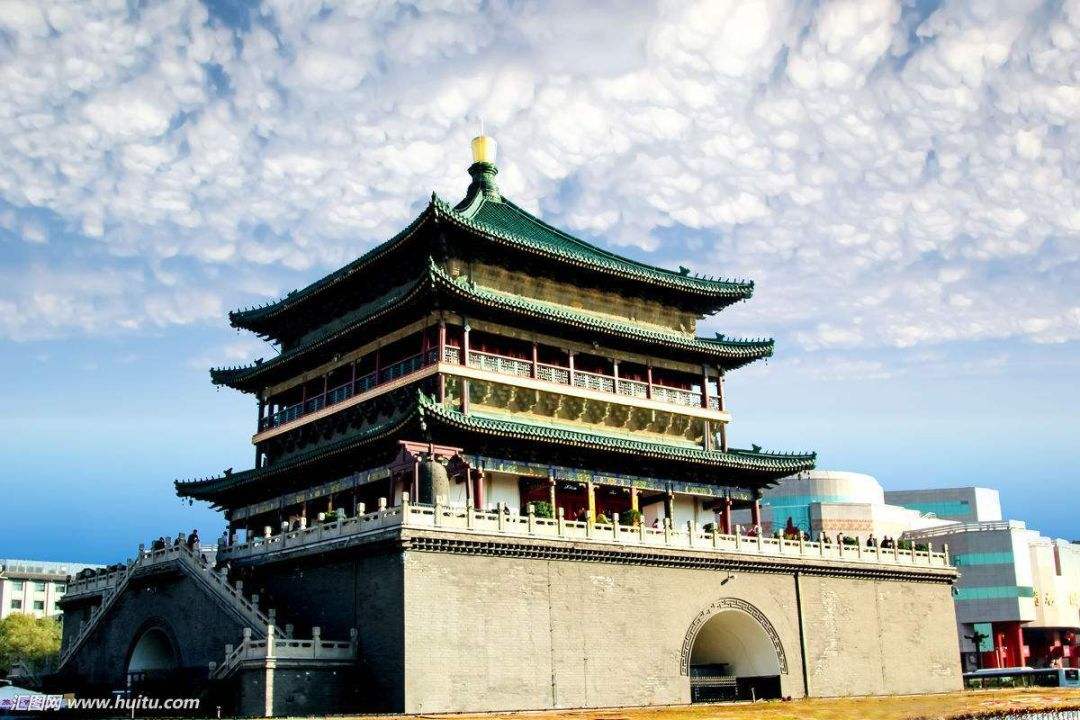 ◆西安钟楼(中国最值得外国人去的50个景区之一)